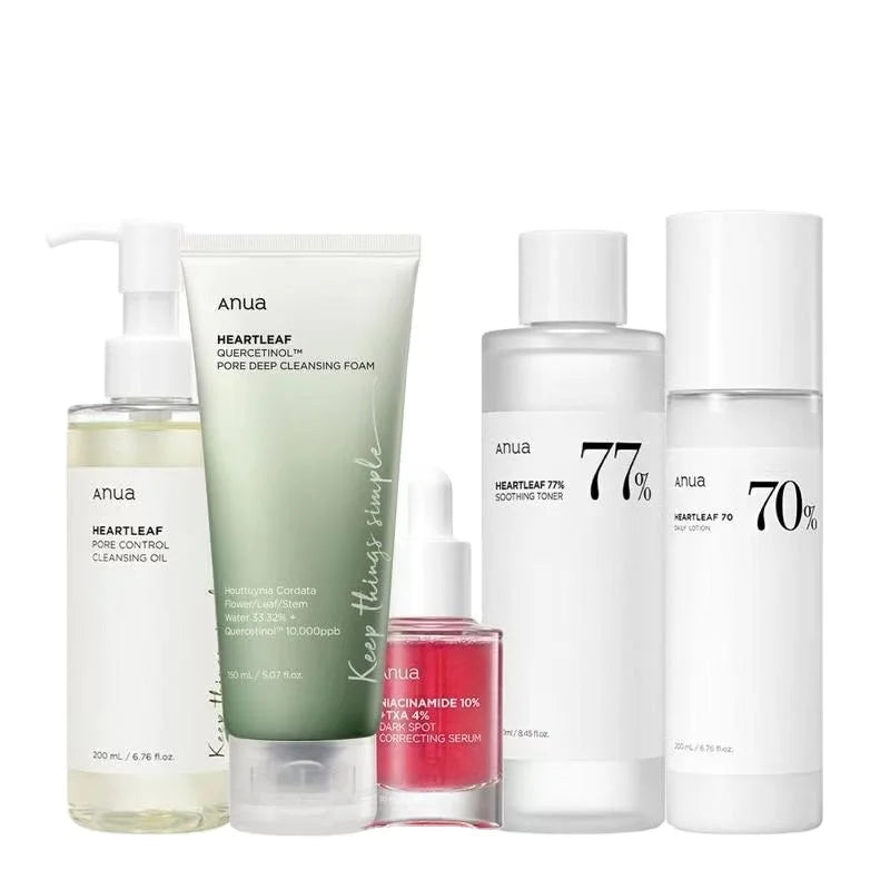 ANUA HEARTLEAF - SkinCare Kit